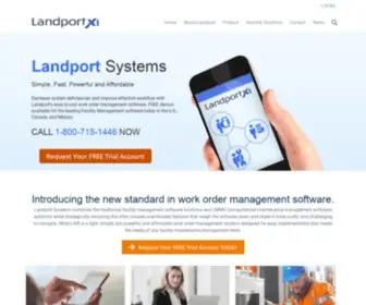 Landport.net(#1 facility management & work order management software) Screenshot