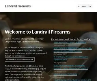 Landrail-Firearms.com(All your shooting supplies under one roof) Screenshot