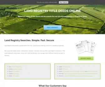 Landregistry-Deeds.co.uk(Land Registry Deeds) Screenshot