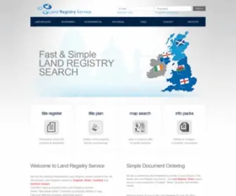 Landregistryservice.uk(Land Registry Online) Screenshot