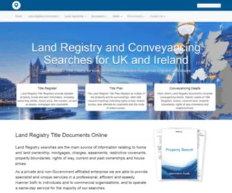 Landregistryservices.com(Land Registry Title Registers) Screenshot