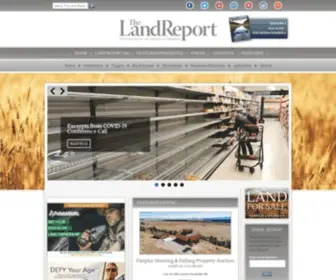 Landreport.com(Trending FOR SALE: Top 10 Publisher Picks for April 2024 3. Saddle Ridge Ranch) Screenshot