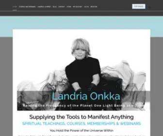 Landriaonkka.com(Tools to Manifest Anything) Screenshot