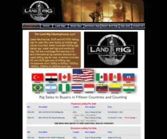 Landrigclearinghouse.com(Land Rig Clearing House) Screenshot