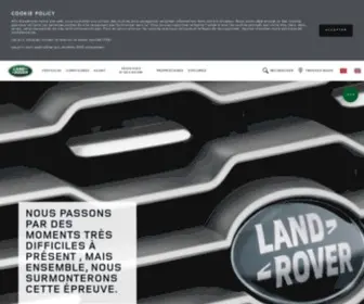 Landrover-Maroc.com(Land Rover 4x4 & SUV de luxe) Screenshot