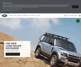 Landroverbahrain.com(Land Rover 4x4 Cars & Luxury SUV) Screenshot