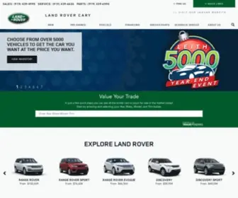Landrovercary.com(Land Rover Cary) Screenshot