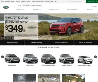 Landrovercherryhill.com Screenshot