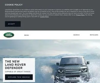 Landrover.co.uk(Land Rover) Screenshot