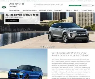 Landroverdequebec.com(Land Rover de Québec) Screenshot