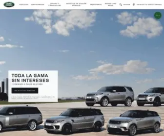 Landrover.es(Todoterrenos, SUV y 4x4 premium | Land Rover España) Screenshot
