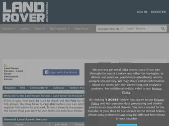 Landroverforums.com(Land Rover Forums) Screenshot