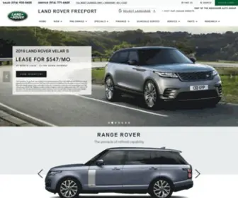 Landroverfreeport.com(Land Rover Freeport) Screenshot