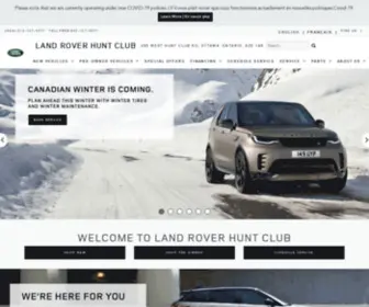 Landroverhuntclub.ca(Land Rover Hunt Club in Ottawa) Screenshot