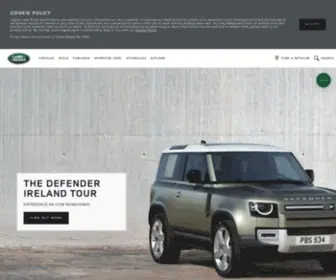 Landrover.ie(Land Rover 4x4 Cars & Luxury SUV British Design) Screenshot