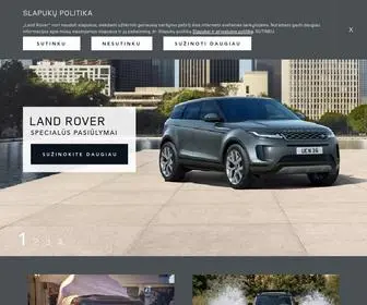 Landrover.lt(Land Rover) Screenshot