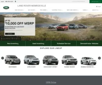 Landrovermonroeville.com(Land Rover Monroeville) Screenshot