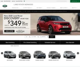 Landrovernorwood.com(Landrovernorwood) Screenshot