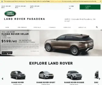 Landroverpasadena.com(Landroverpasadena) Screenshot