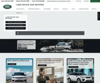 Landroversanantonio.com(Land Rover San Antonio) Screenshot