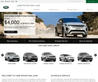 Landroversanjuan.com(Land Rover San Juan) Screenshot