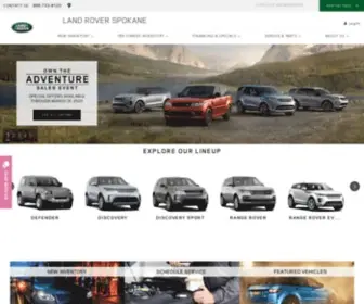 Landroverspokane.com(Land Rover Spokane) Screenshot