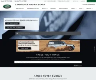 Landrovervirginiabeach.com(Land Rover Virginia Beach) Screenshot
