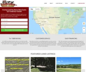 Landrushnow.com(Land for Sale) Screenshot