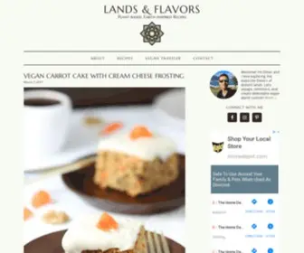 Landsandflavors.com(Lands & Flavors) Screenshot