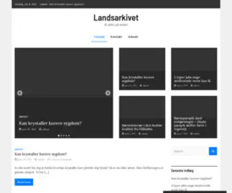Landsarkivetkbh.dk(Landsarkivet) Screenshot