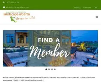 Landscape-Alberta.com(Landscape Alberta) Screenshot