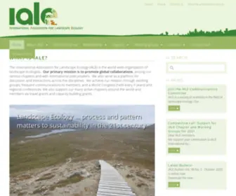 Landscape-Ecology.org(International Association of Landscape Ecology) Screenshot