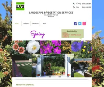 Landscapeandvegetationservices.com.au(Landscape and Vegetation Services) Screenshot
