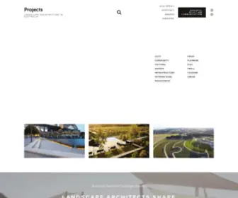 Landscapearchitectureprojects.com(Projects) Screenshot