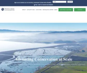 Landscapeconservation.org(Network for Landscape Conservation) Screenshot