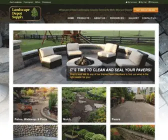 Landscapedepotsupply.com(Landscaping Supply Company in Massachusetts) Screenshot