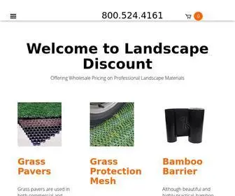 Landscapediscount.com(Grass Pavers for Driveways) Screenshot