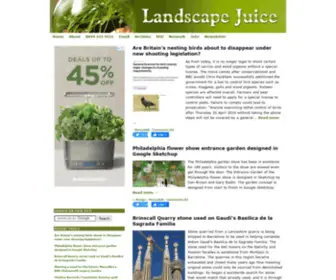 Landscapejuice.com(Landscape Juice) Screenshot