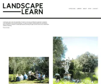 Landscapelearn.com(Landscape Learn) Screenshot