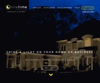 Landscapelightingoakville.com(Nite Time Décor) Screenshot