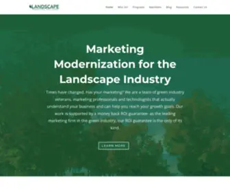 Landscapemarketingsolutions.com(Landscape Marketing Solutions) Screenshot