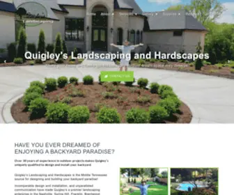 Landscapenashville.com(Nashville landscaping) Screenshot