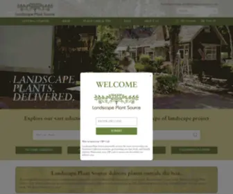 Landscapeplantsource.com(Landscape Plant Source) Screenshot