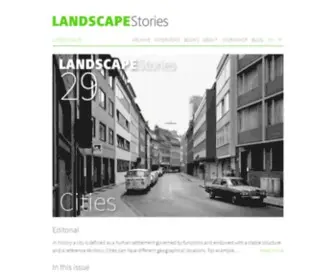 Landscapestories.net(Landscapestories) Screenshot
