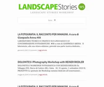 Landscapestoriesworkshop.com(landscapestoriesworkshop) Screenshot