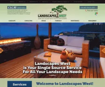 Landscapeswestinc.com(Landscapes West) Screenshot