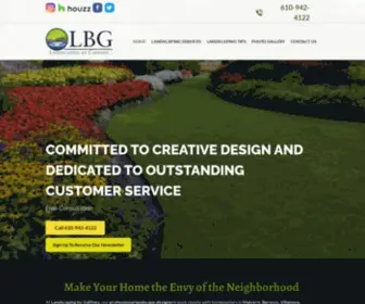 Landscapingbygaffney.com(Softscaping) Screenshot