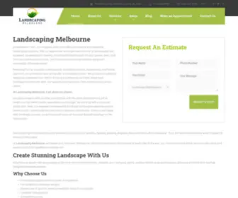 Landscapingmelbourne.com(Landscaping Melbourne) Screenshot