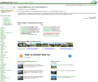 Landschaftsfotos.eu(Landschaftsbilder) Screenshot