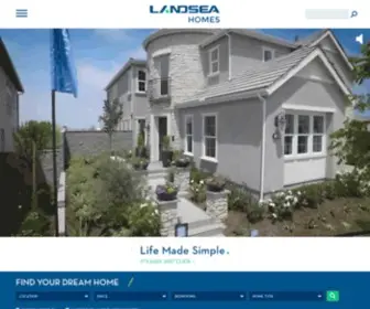 Landseahomes.com(Landsea Homes) Screenshot